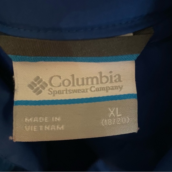 Blue Columbia puffer vest - Picture 3 of 3
